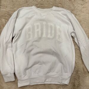 White Bride Sweatshirt